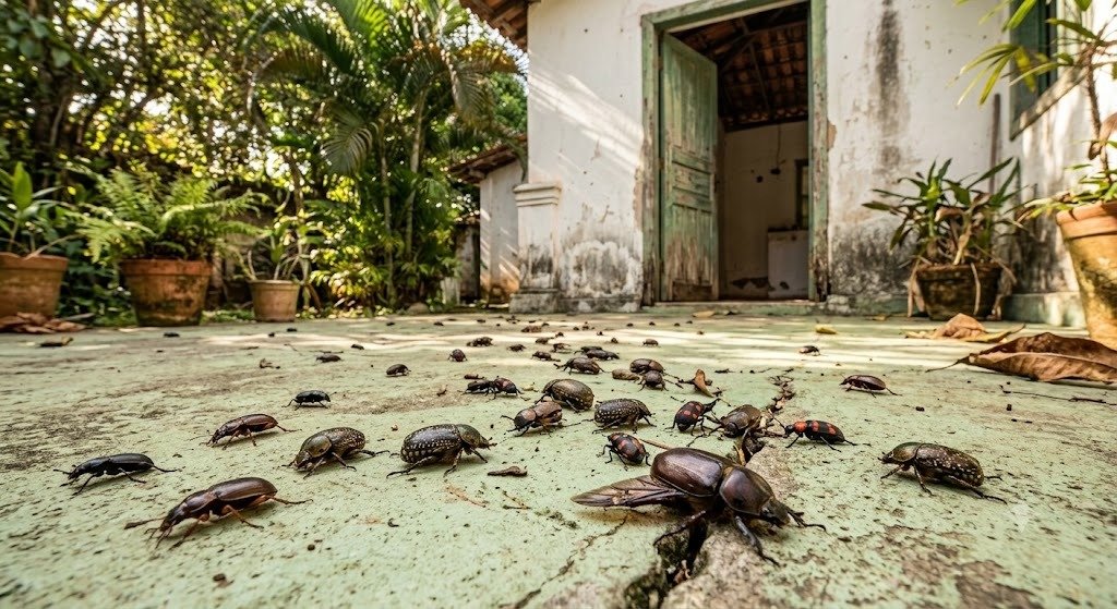 Foto real de Besouros em Araraquara